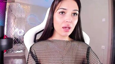 Adel-chocolatee - Porn Video [Bongacams]: closeup, striking goddess, sparkling temptress