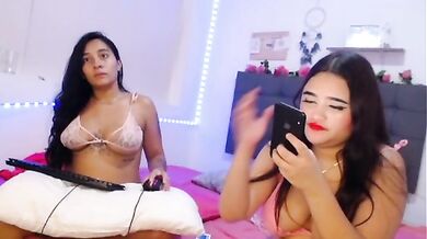 Isabelandmia - Porn Video [Bongacams]: naughty and soft session, captivating beauty, live recording