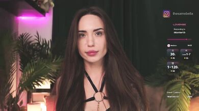 IzabellaOne - Porn Video [Bongacams]: talented streamer, quivering anticipation, angelic enchantress