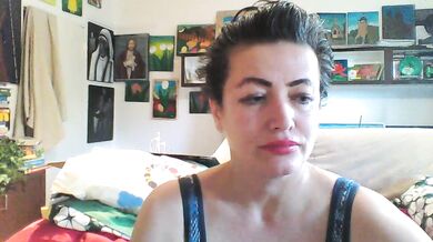 MariaAnaDei - Porn Video [Cam4]: elegant rear, radiant cleavage, beautiful orbs