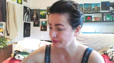 MariaAnaDei - Porn Video [Cam4]: elegant rear, radiant cleavage, beautiful orbs