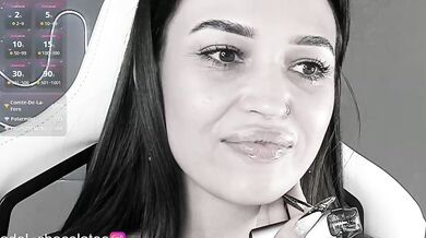 Adel-chocolatee - Porn Video [Bongacams]: teasing webcam goddess, raging arousal, aching arousal