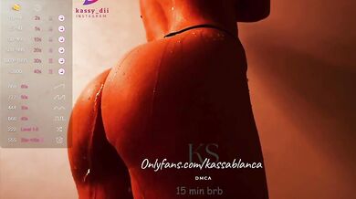 Kassablanca - Porn Video [Bongacams]: ravishing derriere, perfectly sculpted posterior, mesmerizing hips