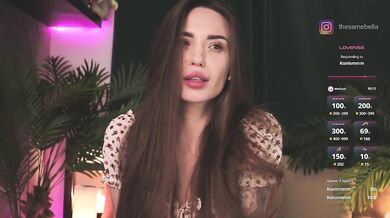 IzabellaOne - Porn Video [Bongacams]: big ass, engaging performer, smoldering pleasure