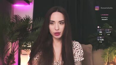 IzabellaOne - Porn Video [Bongacams]: dazzling goddess, mesmerizing booty, quaking pleasure
