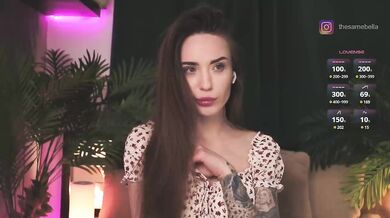 IzabellaOne - Porn Video [Bongacams]: dazzling goddess, mesmerizing booty, quaking pleasure