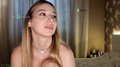 DreameLove - Porn Video [Bongacams]: dirty talk video, breathtaking beauty, luscious bust
