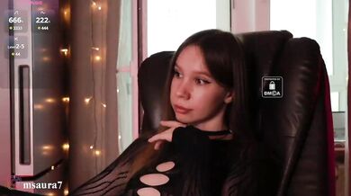 MsAura - Porn Video [Bongacams]: preserved stream, bountiful chest, hidden