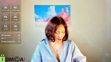 Miss-you-kiss - Porn Video [Bongacams]: striptease, breathtaking booty, burning hunger