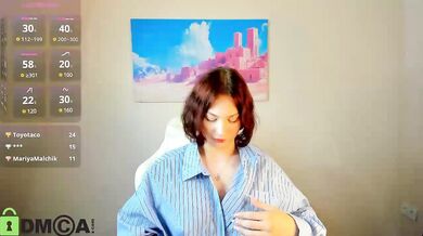Miss-you-kiss - Porn Video [Bongacams]: striptease, breathtaking booty, burning hunger