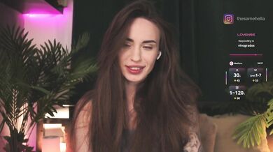 IzabellaOne - Porn Video [Bongacams]: huge dildo, captivating muse, enchanting bottom
