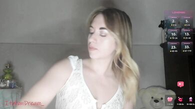 Italian1Dream - Porn Video [Bongacams]: exquisite buttocks, sleek shape, breathless anticipation