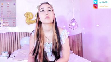Abby_Sweet1_ - Porn Video [Cam4]: wants to start touching pussy, perfectly formed bust, rhythmic pulses