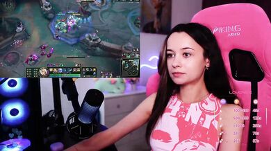 JuicyAngel - Porn Video [Bongacams]: stunning webcam cutie, exquisite cleavage, sculpted legs