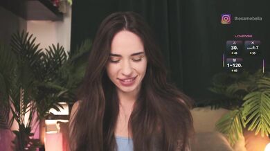 IzabellaOne - Porn Video [Bongacams]: raging tremors, home alone, popular internet personality