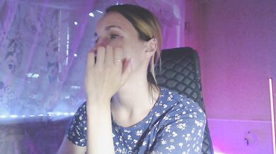 babymuro4ka - Porn Video [Bongacams]: alluring breasts, engaging host, playing
