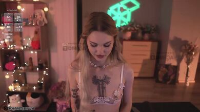 ManiFreyja - Porn Video [Bongacams]: soft stream moment, stream recording, charming streamer