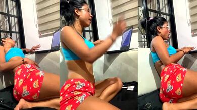 Pilar_ep gets her oily ass fingered & deepthroats like a pro in this hot video