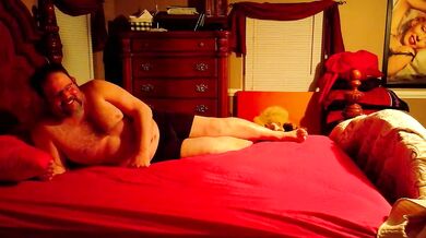 Curiouscouple3143 gets her pussy and ass hammered in a raw bareback video