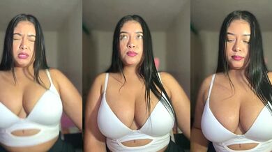 Watch Cami_ortiz__ get her big ass drilled in a wild topless session with big tits and dildo-or-vibrator