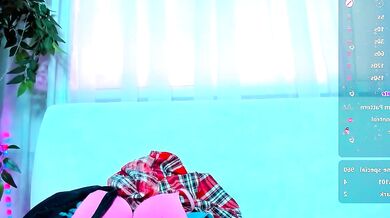 Bell_a_mi_ - Watch her small tits and tight ass get drilled hard with a dildo and vibrator in upskirt view!