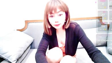 Watch petite-blondes Aster_Hoa strip down and play with her favorite toys in hot Asian-interactive-toy-as