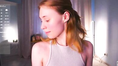 KeeleyCreswell's POV camel toe gets fingered & deepthroated in hot cam video