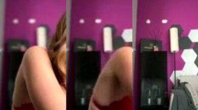 AnastasiaAniess strips down & squirts while getting her big ass drilled in HD