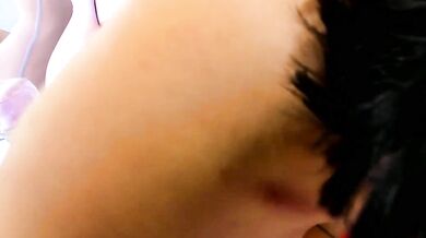 Naughty Manyu_Hyken strips, teases & rides her dildo machine like a pro