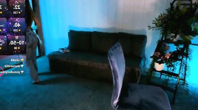 LiluDallass: A blondes-verified curvy-blonde's fingering-up-skirt-in-doggy-