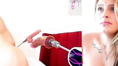 Luna_monroe_ goes wild with dirty talk & dildo play in upskirt striptease