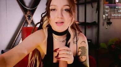 Interactive brunettes tease & peg each other's big tits and tight asses in HD video