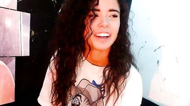 Lia-bela_ - Naughty Lia-bela strips & teases in front of camera for cheap!