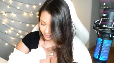 Watch Alluring charmer and Elegant curves get seduced by a record-breaking stud