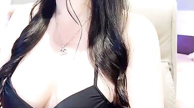 Eva-Public's naughty doggy-style deepthroating with big nipples & handjob in public