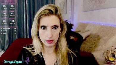 Soraya-Sapeca - Porn Video [Bongacams]: angelic beauty, talented streamer, stunning cleavage