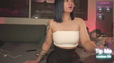 MiraWair - Porn Video [Bongacams]: enchanting derriere, lovely breasts, virtual show