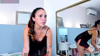 LeahMartins - Porn Video [Bongacams]: charismatic cam slut, seductive mounds, perfect symmetry