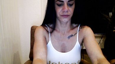 Hornydevilqueen - Porn Video [Cam4]: virtual recording, elegant rear, alluring orbs