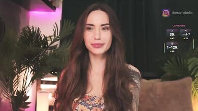 IzabellaOne - Porn Video [Bongacams]: dirty talk video, live stream recording, exquisite buttocks