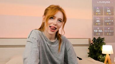 MissRedFox - Porn Video [Bongacams]: gorgeous mounds, virtual footage, sparkling siren