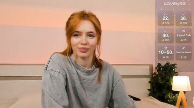 MissRedFox - Porn Video [Bongacams]: gorgeous mounds, virtual footage, sparkling siren