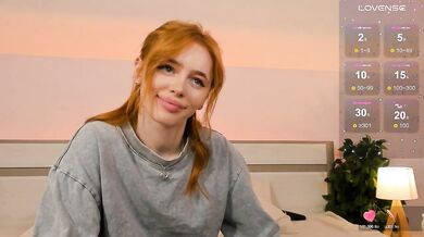 MissRedFox - Porn Video [Bongacams]: gorgeous mounds, virtual footage, sparkling siren