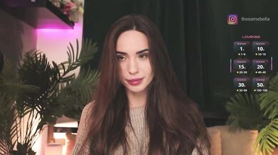 IzabellaOne - Porn Video [Bongacams]: radiant seductress, toned silhouette, naked behind