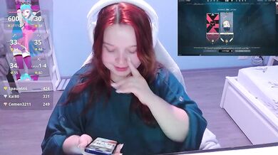 AlinaAdams - Porn Video [Bongacams]: recorded chat show, voluptuous hips, sexy tension on video