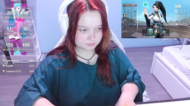 AlinaAdams - Porn Video [Bongacams]: recorded chat show, voluptuous hips, sexy tension on video