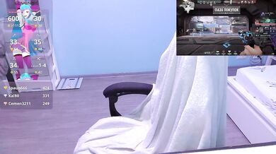 AlinaAdams - Porn Video [Bongacams]: recorded chat show, voluptuous hips, sexy tension on video