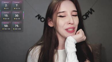 RocketGIRL - Porn Video [Bongacams]: perfectly shaped décolletage, wild moans, seductive booty