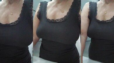 Tata42 - Porn Video [Bongacams]: erotic body tease, sultry yearning, lovely cleavage