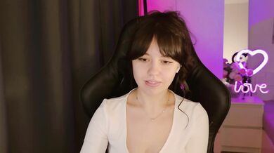 Businkaa - Porn Video [Bongacams]: charming cam slut, ravishing bosom, visual broadcast